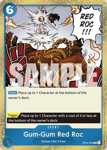 Gum-Gum Red Roc (Jolly Roger Foil) · OP04-056