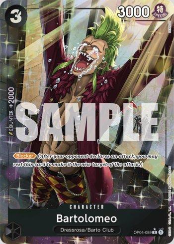 Bartolomeo (089) (Alternate Art) · OP04-089