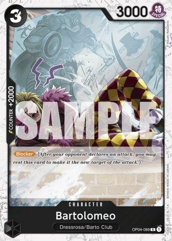 Bartolomeo (089) (Jolly Roger Foil) · OP04-089