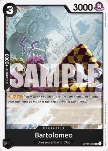 Bartolomeo (089) (Reprint) · OP04-089