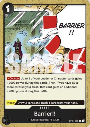 Barrier!! (Reprint) · OP04-095