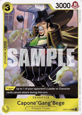 Capone"Gang"Bege (100) (Reprint) · OP04-100