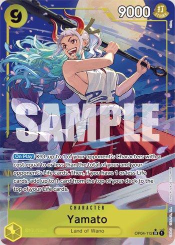 Yamato (112) (Alternate Art) · OP04-112