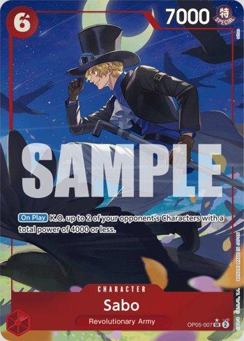 Sabo (007)(Alternate Art) · OP05-007