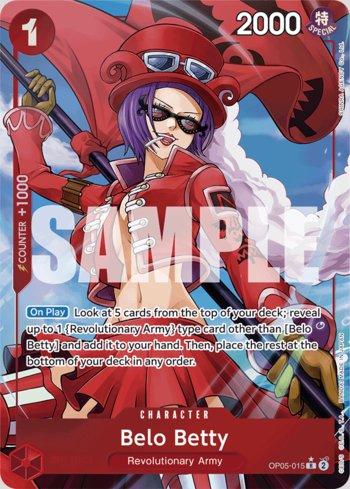 Belo Betty (Alternate Art) · OP05-015