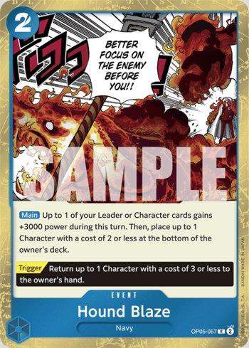 Hound Blaze (Reprint) · OP05-057
