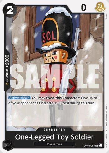 One-Legged Toy Soldier (Reprint) · OP05-081