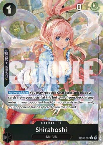 Shirahoshi (082) (Alternate Art) · OP05-082