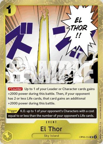 El Thor (Jolly Roger Foil) · OP05-114
