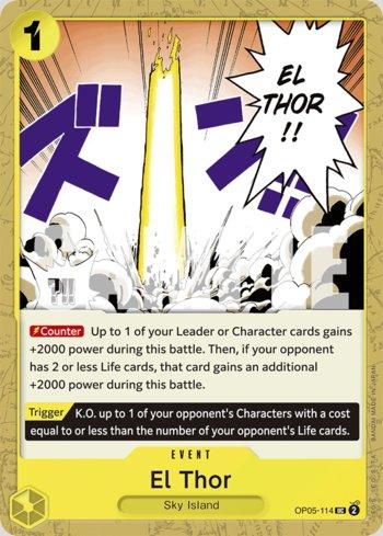 El Thor (Reprint) · OP05-114