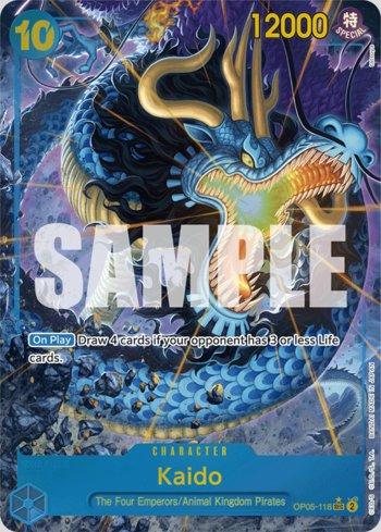 Kaido (118)(Alternate Art) · OP05-118
