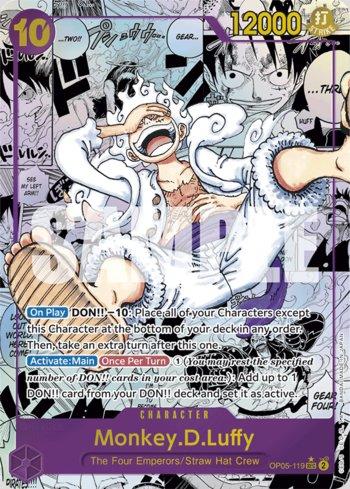 Monkey.D.Luffy (119) (Manga) · OP05-119