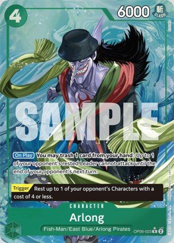 Arlong (Alternate Art) · OP06-023