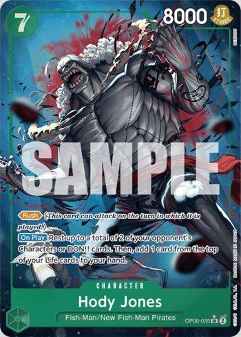 Hody Jones (Alternate Art) · OP06-035
