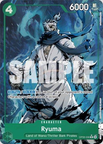 Ryuma (Alternate Art) · OP06-036