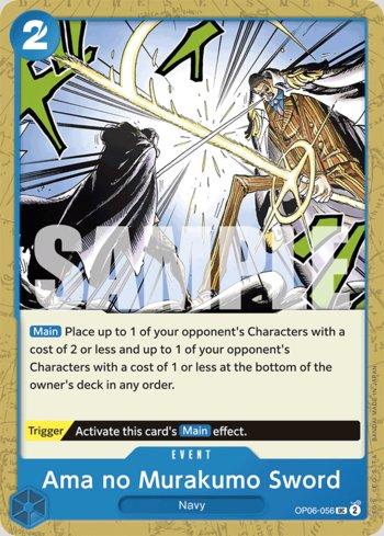 Ama no Murakumo Sword (Reprint) · OP06-056