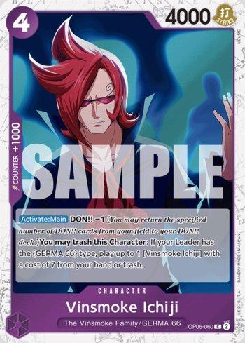 Vinsmoke Ichiji (060) (Jolly Roger Foil) · OP06-060