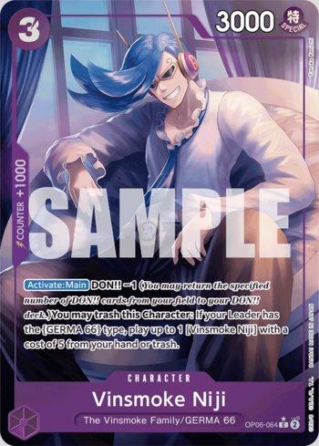 Vinsmoke Niji (064) (Full Art) · OP06-064