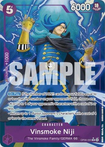 Vinsmoke Niji (065) (Full Art) · OP06-065