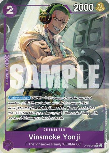Vinsmoke Yonji (066) (Full Art) · OP06-066