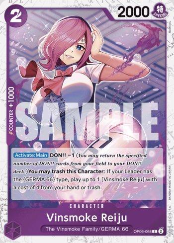 Vinsmoke Reiju (068) (Jolly Roger Foil) · OP06-068