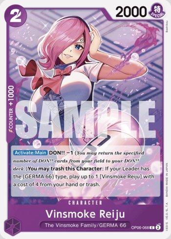 Vinsmoke Reiju (068) (Reprint) · OP06-068