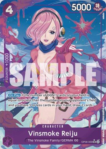 Vinsmoke Reiju (069)(Alternate Art) · OP06-069