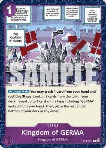 Kingdom of GERMA (Jolly Roger Foil) · OP06-079