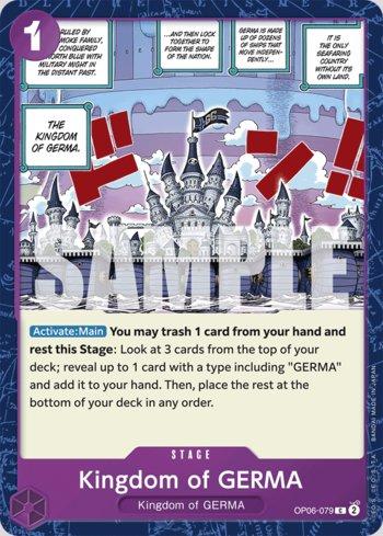 Kingdom of GERMA (Reprint) · OP06-079