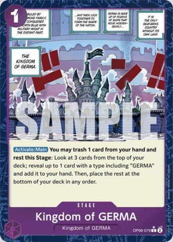 Kingdom of GERMA (Textured Foil) · OP06-079