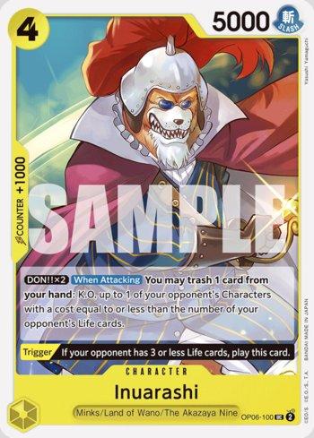 Inuarashi (Reprint) · OP06-100