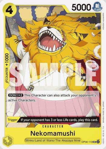 Nekomamushi (Reprint) · OP06-110