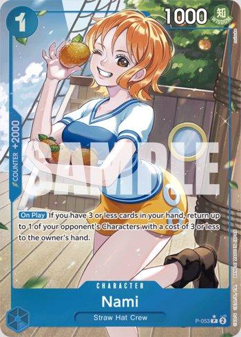 Nami (053) (Full Art) · P-053