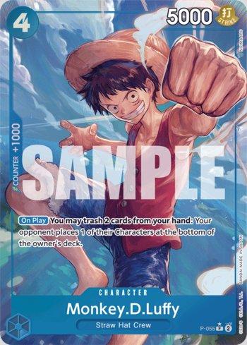 Monkey.D.Luffy (055) (Full Art) · P-055