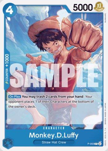 Monkey.D.Luffy (055) (Reprint) · P-055