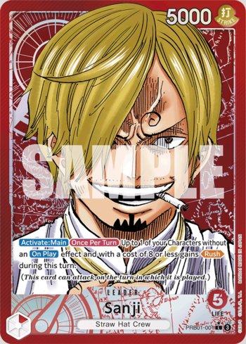 Sanji (001) (Alternate Art) · PRB01-001