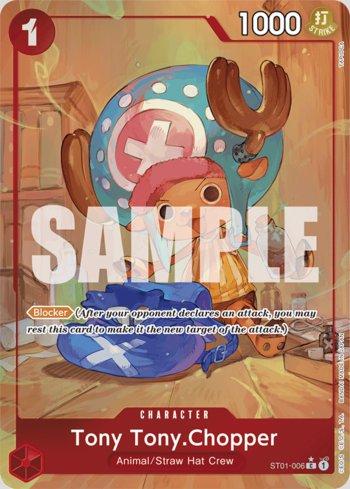 Tony Tony.Chopper (006) (Alternate Art) · ST01-006