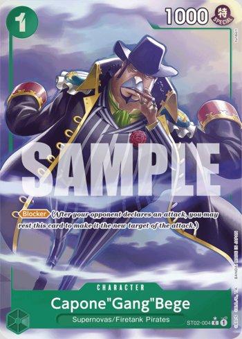 Capone"Gang"Bege (004) (Alternate Art) · ST02-004