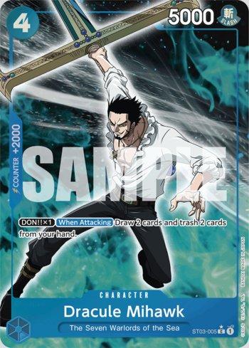 Dracule Mihawk (005) (Full Art) · ST03-005