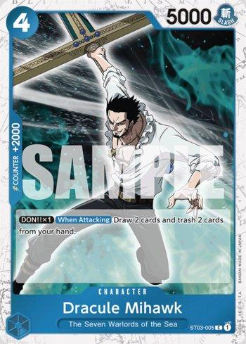 Dracule Mihawk (005) (Jolly Roger Foil) · ST03-005