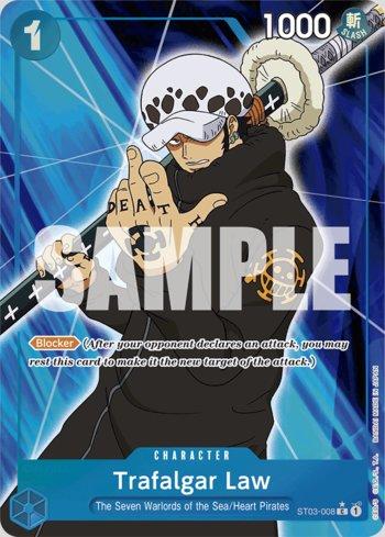 Trafalgar Law (008) (Full Art) · ST03-008