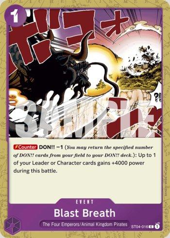Blast Breath (Reprint) · ST04-016
