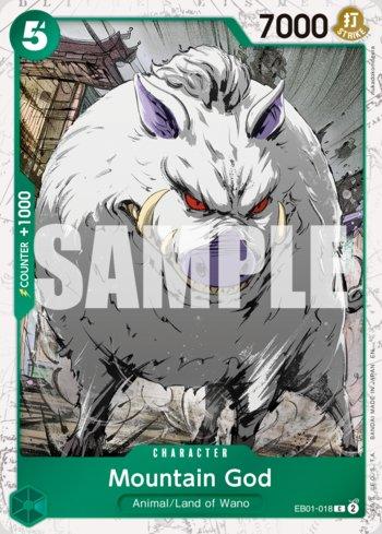 Mountain God (Pirate Foil) · EB01-018