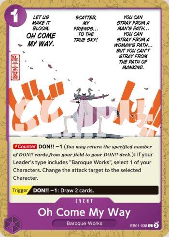 Oh Come My Way (Reprint) · EB01-038