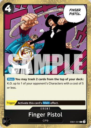 Finger Pistol (Reprint) · EB01-051