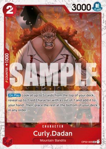 Curly.Dadan (Pirate Foil) · OP02-005