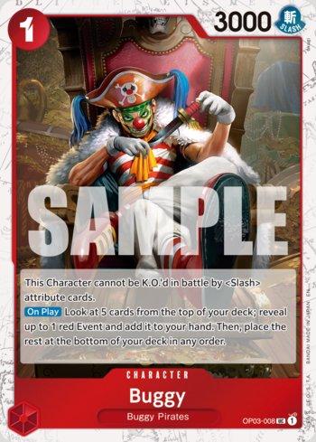 Buggy (008) (Pirate Foil) · OP03-008