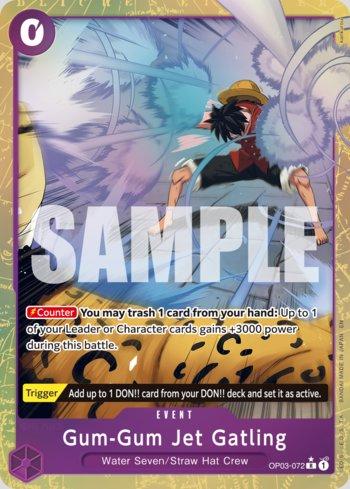 Gum-Gum Jet Gatling (Alternate Art) · OP03-072