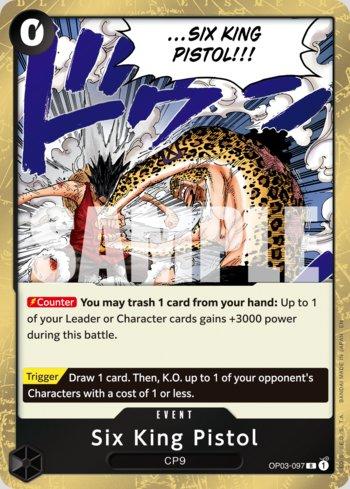 Six King Pistol (Reprint) · OP03-097