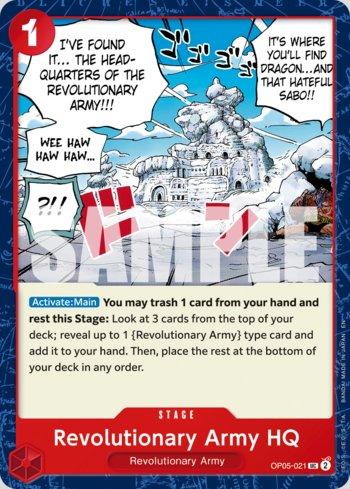Revolutionary Army HQ (Reprint) · OP05-021